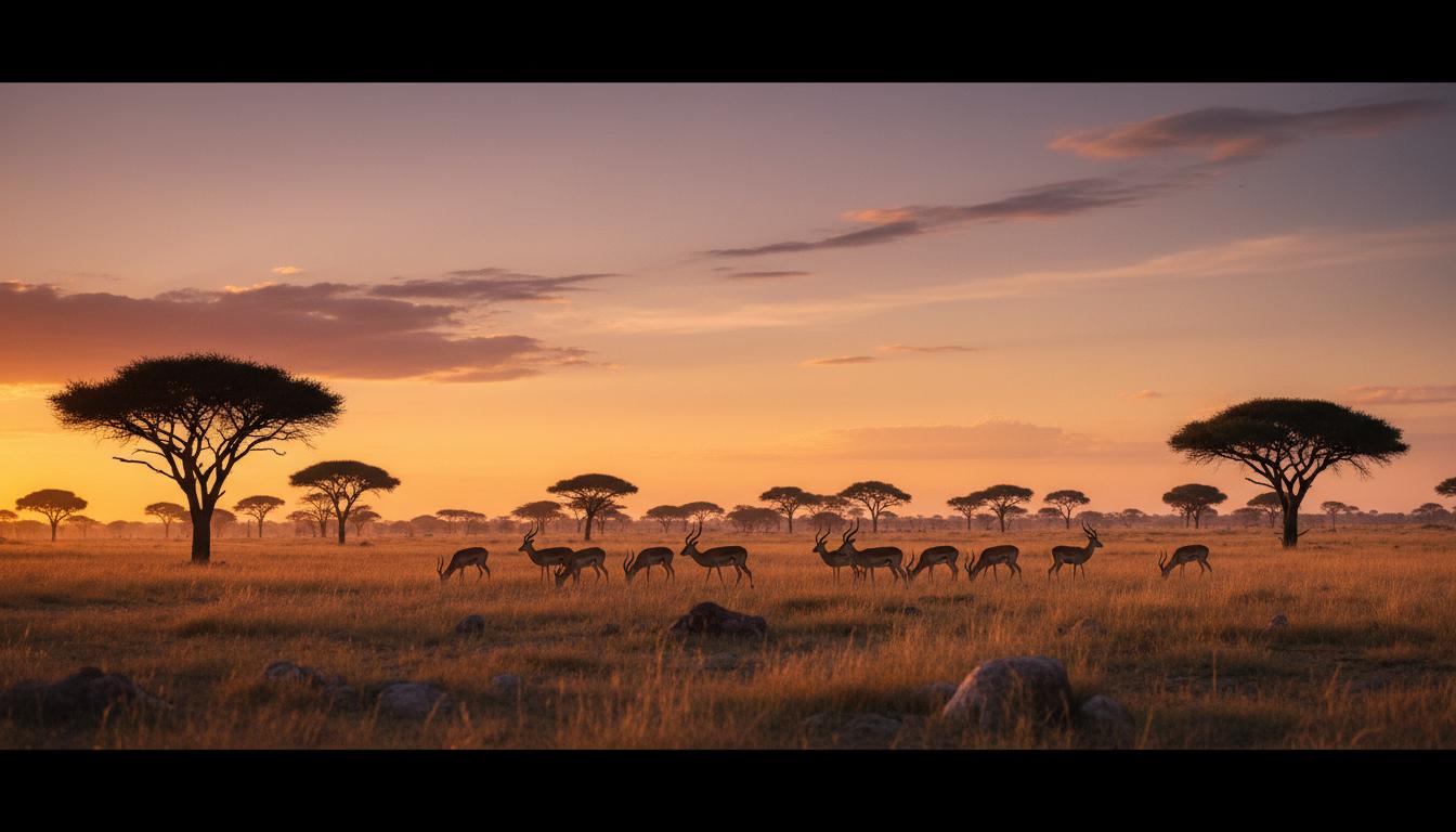 Savanna sunset